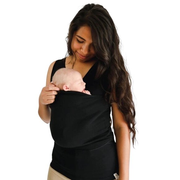 LALABU Black Soothe Tank Top Maternity Postpartum SImple Babywearing Size Medium - Picture 2 of 5
